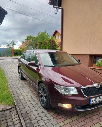 Skoda Superb cena 23000 przebieg: 294200, rok produkcji 2009 z Strzelin małe 46